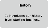 History It introduces our history from staring business.
